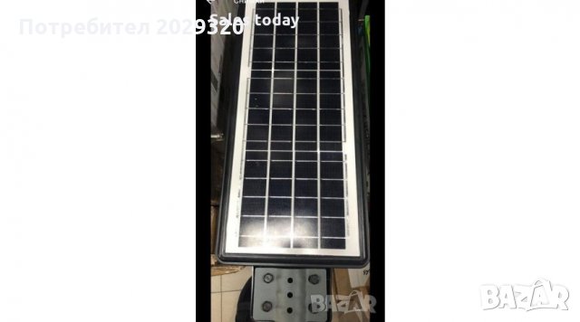 Соларан улична лампа LED осветител, 90W , снимка 2 - Лед осветление - 27702875