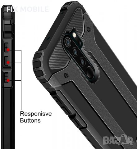 Xiaomi Redmi Note 8 Pro Удароустойчив гръб /кейс Armor, снимка 7 - Калъфи, кейсове - 28376205