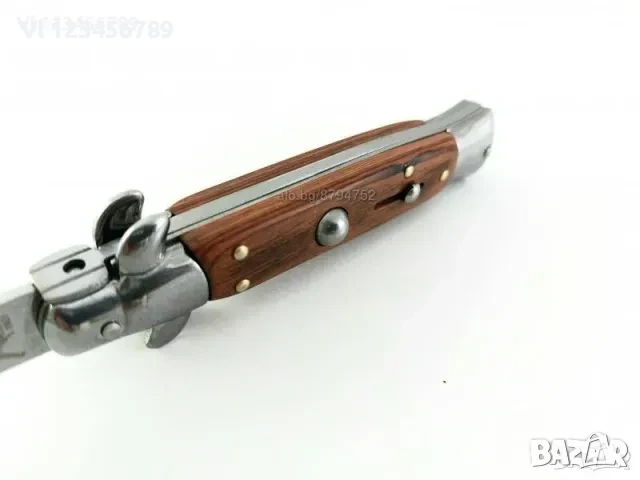 Сгъваем автоматичен нож стилето 95х22, снимка 4 - Ножове - 50831376