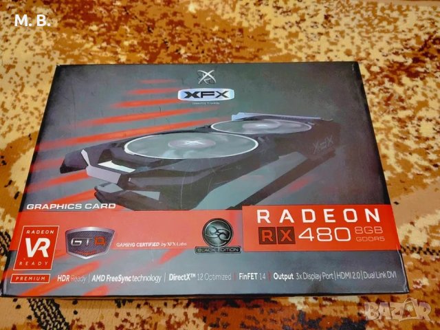 Видео карти RX 480 8 GB, снимка 4 - Видеокарти - 42802262