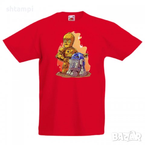 Детска тениска Star Wars R2-D2 & C3PO Star Wars,Игра,Изненада,Подарък,, снимка 9 - Детски Блузи и туники - 36667666