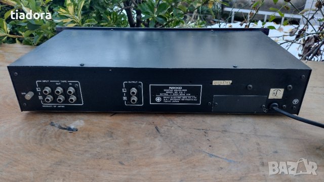 Nikko EQ I Voicing equalizer, снимка 3 - Еквалайзери - 43249245