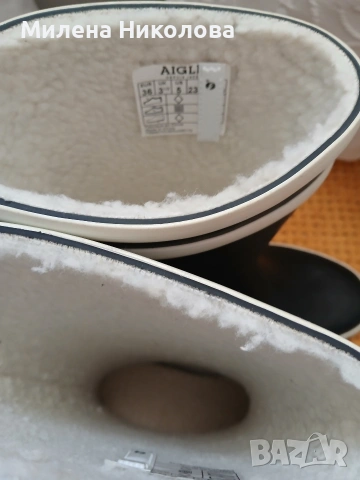 Нови гумени ботуши 36 Aigle, снимка 4 - Детски боти и ботуши - 53141919