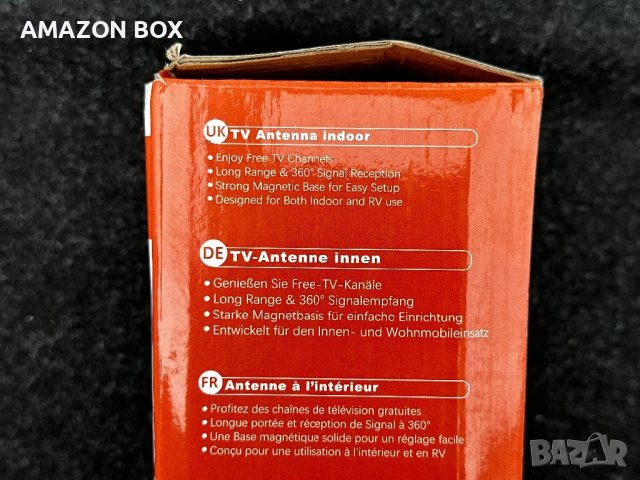 Портативна ТВ антена – 4K / 1080p, снимка 6 - Приемници и антени - 52361179