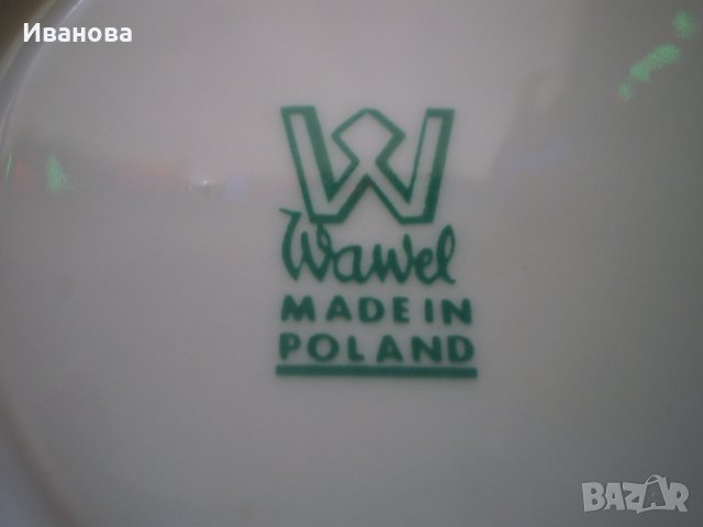 ИЗЯЩЕН СТАР ПОЛСКИ СЕРВИЗ ЗА ЧАЙ, снимка 8 - Антикварни и старинни предмети - 37507986