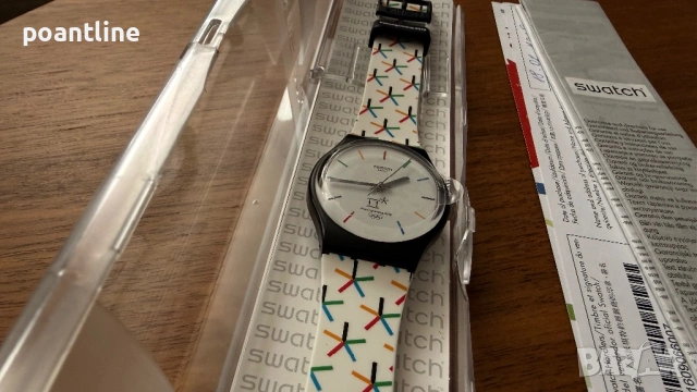 2 за 50€ часовници Swatch Watch PyeongChang и Choupinou часовник, снимка 8 - Други - 53293828