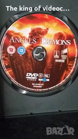 DVD Angels & Demons   КАТО НОВ , снимка 5 - DVD филми - 53171926