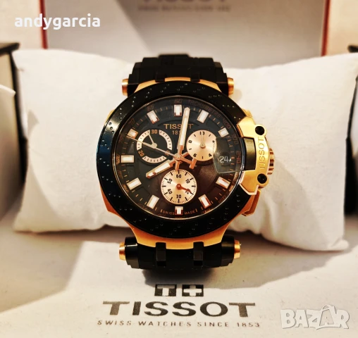 TISSOT T-RACE CHRONOGRAPH T115.417.37.051.00 перфектен с кутия 100% оригинален справка по SN