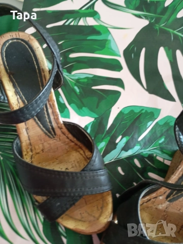 Дамски високи сандали, снимка 3 - Сандали - 51466250