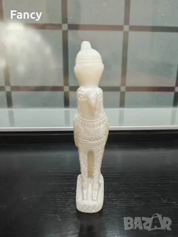 Каменна статуетка Египетски бог, снимка 3 - Колекции - 47669613