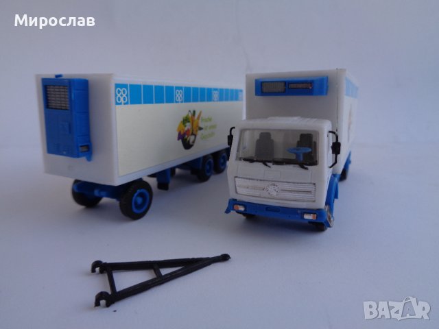 KIBRI H0 1/87 MERCEDES КАМИОН МОДЕЛ ИГРАЧКА КОЛИЧКА, снимка 2 - Колекции - 43675514