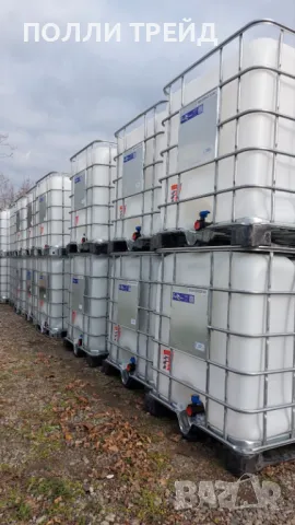 Резервоар за вода 1000 литра с метална решетка, снимка 3 - Оранжерии - 48764568