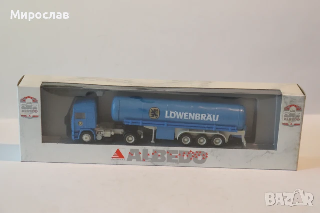 ALBEDO 1:87 H0 VOLVO ЦИСТЕРНА КАМИОН TIR МОДЕЛ