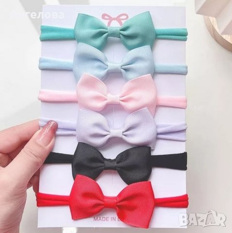Комплект ленти за глава , снимка 6 - Шноли, диадеми, ленти - 38261554
