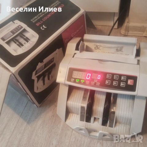 Машина за броене на пари, снимка 3 - Друго търговско оборудване - 53179303
