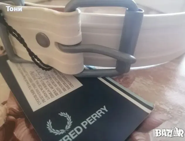 FRED PERRY ORIGINAL Нов Дамски Колан Изцяло от Естествена Кожа 115см. , снимка 4 - Колани - 47648082