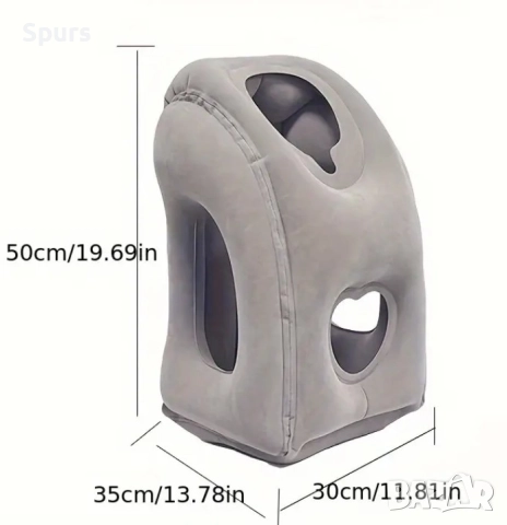 Надуваема възглавница за пътуване, снимка 4 - Възглавници - 52133171