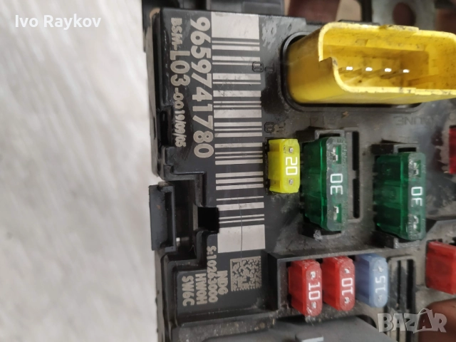 Бушонно табло Ситроен, Пежо Citroen, Peugeot BSM L03 , 9659741780, снимка 4 - Части - 52938270