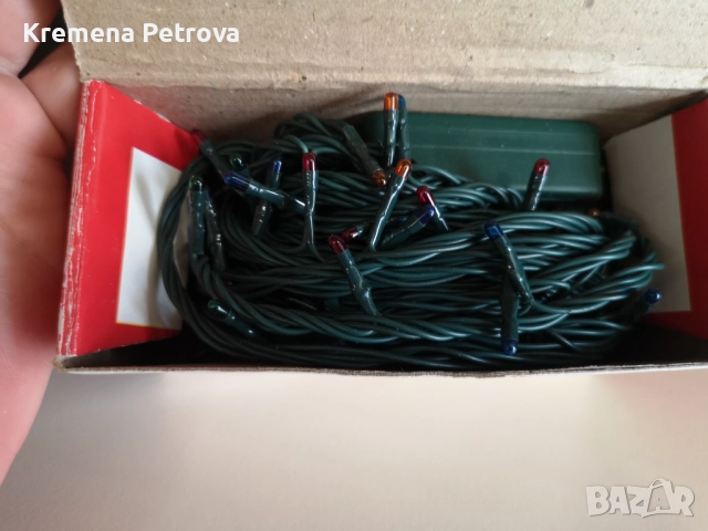 Нови Цветни коледни LED лампички, Контролер с различни режими на светене, 6 метра, Цена 7,50лв, снимка 4 - Декорация за дома - 52646418