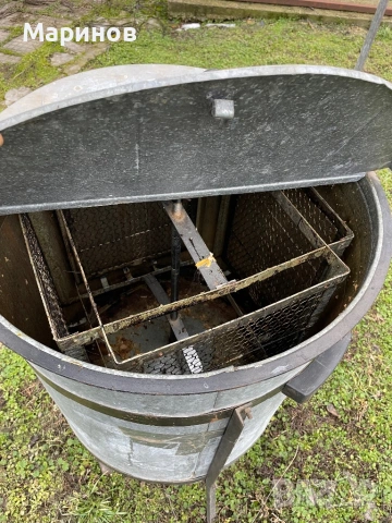 🍯Поцинкована центрофуга за мед 4 рамкова , снимка 3 - За пчели - 53273359