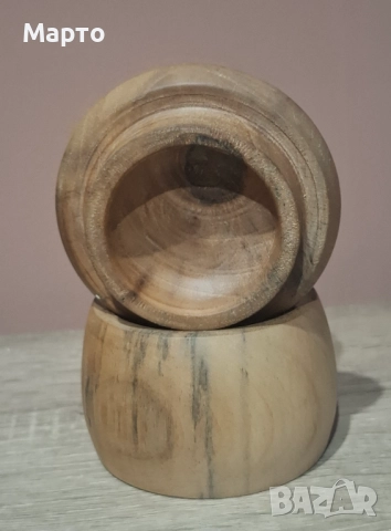 Кутия от масивен орех – ръчна изработка, натурален завършек, снимка 3 - Декорация за дома - 52240394