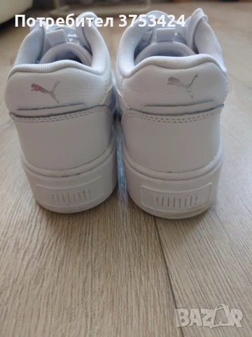 Puma бели олекотени кецове , снимка 3 - Маратонки - 51277445