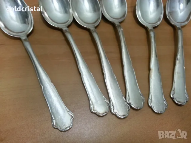 стари дълбоко посребрени лъжички , снимка 4 - Антикварни и старинни предмети - 49157922