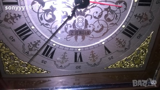 ANTIK rhylhm-NO 3125 japan-бакелитов часовник-внос швеция-27x17х9см, снимка 11 - Колекции - 26962054