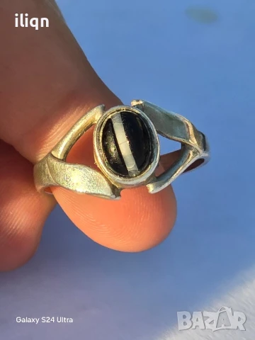 Сребърен пръстен. 18,7мм. Цена 29,99лв. За Севлиево безплатна доставка., снимка 4 - Пръстени - 50698083