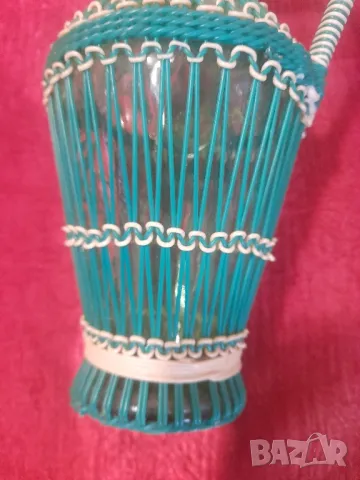 Ретро плетена бутилка , снимка 7 - Колекции - 47529034