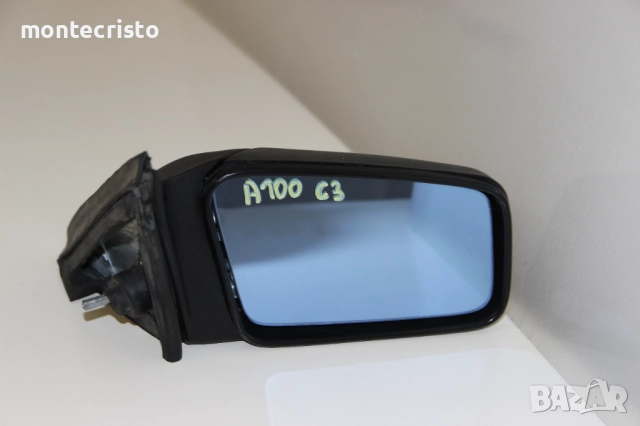 Дясно механично огледало Audi 100 C3 (1982-1990г.), снимка 3 - Части - 52222092