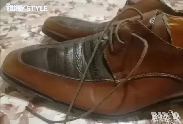 Мъжки Обувки Изцяло от Естествена Кожа 42, снимка 6 - Ежедневни обувки - 51696890