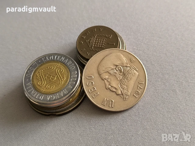 Монета - Мексико - 1 песо | 1971г., снимка 2 - Нумизматика и бонистика - 51230154