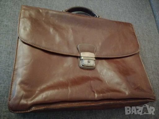 Оригинална кожена мъжка чанта KATANA,Франция. , снимка 13 - Чанти - 27968814
