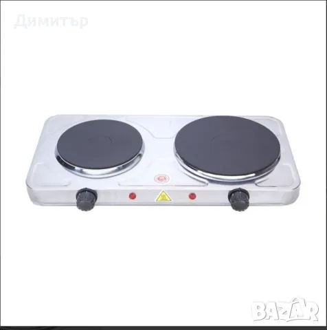 Двоен електрически котлон 2500W CROWN KZH-02X