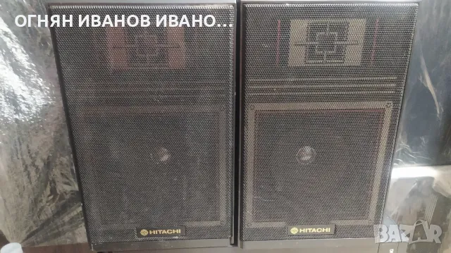 Hitachi тонколони от радиокасетофон , снимка 1