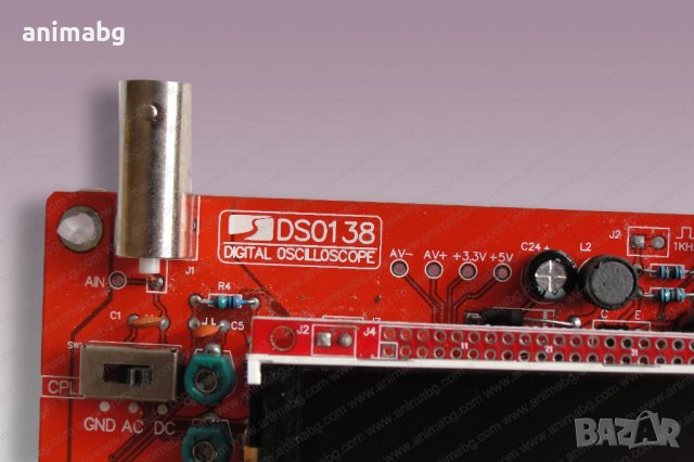 ANIMABG Цифров мини осцилоскоп DS0138, снимка 6 - Друга електроника - 36996012