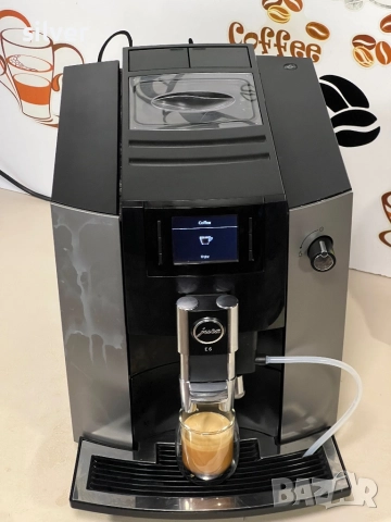 Кафемашина кафе автомат jura E6 с гаранция, снимка 7 - Кафемашини - 51638800