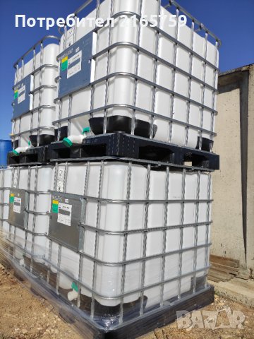 Бидони подходящи за превоз на течности Цистерни на палети с метален обков, снимка 11 - Напояване - 28761837