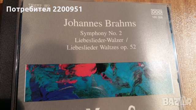 JOHANNES BRAHMS, снимка 2 - CD дискове - 28582466