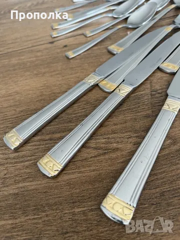 Много красив и висококачествен комплект прибори за шестима 18/10 Berghoff , снимка 17 - Прибори за хранене, готвене и сервиране - 49494559