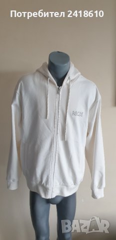 MCM Hoodie Essentials Logo Zip Up Organic Cotton Mens Size М НОВО! ОРИГИНАЛ! Суичер с цял Цип!, снимка 7 - Спортни дрехи, екипи - 43352037