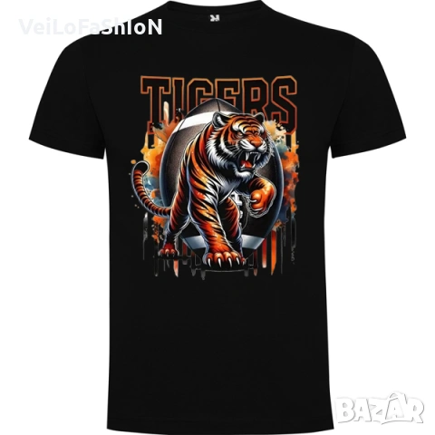 Нова детска тениска с Тигър - TIGERS, снимка 3 - Детски тениски и потници - 46896082