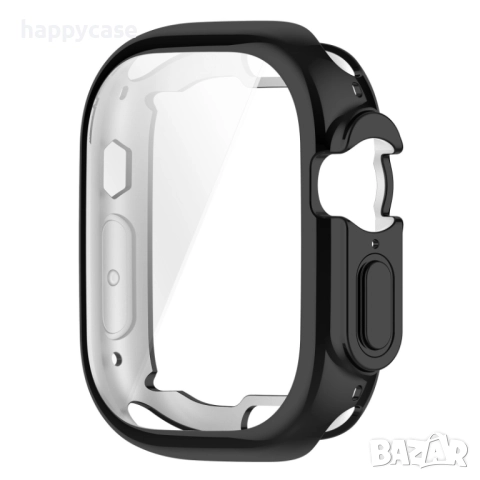 Apple Watch Ultra 3 2 1 / Series 11 10 6 5 4 / SE 3 2 1 / Мек TPU силиконов кейс с протектор, снимка 10 - Смарт часовници - 52097844