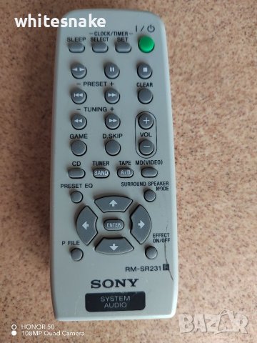 Sony RM-SR231 , снимка 2 - Аудиосистеми - 40310292