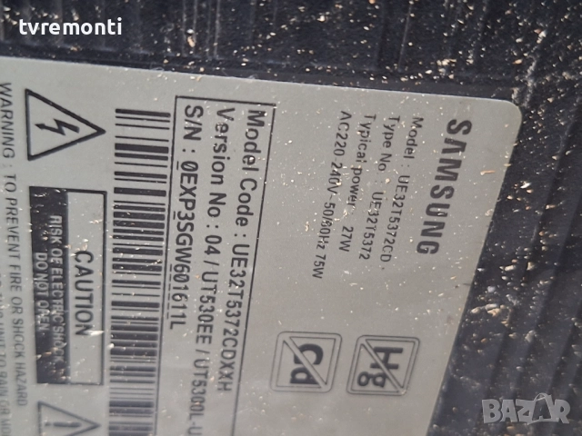 TCon BOARD ,HV320FHB_N10_V01,47_6021591 за 32-инчов телевизор SAMSUNG Модел UE32T5372CU, с дисплей C, снимка 5 - Части и Платки - 52648965