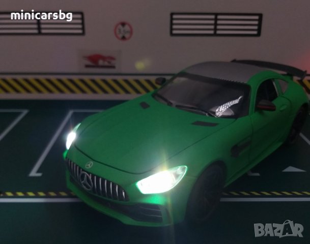 Метални колички: Mercedes-AMG GT R (Мерцедес АмГ), снимка 6 - Колекции - 31146624