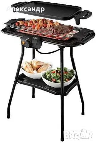 Russell Hobbs 2-в-1 грил: стояща скара и барбекю на маса, снимка 5 - Скари - 49821146