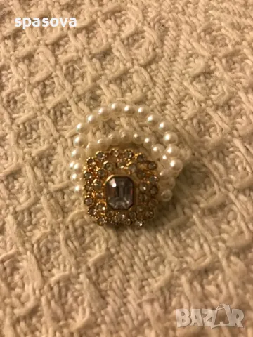 Дамски прьстен размер 6 нов, снимка 3 - Пръстени - 48410532