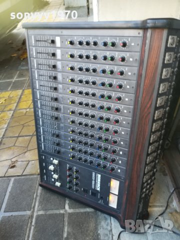 MONARCH-ГОЛЯМ ПУЛТ С ИНДИКАТОРИ-FRANCE 2311211919, снимка 3 - Ресийвъри, усилватели, смесителни пултове - 34905346